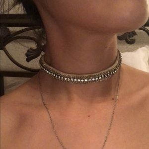 Banana republic crystal choker